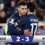 Captain Marquinhos restored parity with a composed finish from Désiré Doué’s low cross. Moments later, Georgian winger Khvicha Kvaratskhelia completed the turnaround, tapping in from close range after Hakimi’s effort was pushed out by Monaco goalkeeper Philipp Köhn.