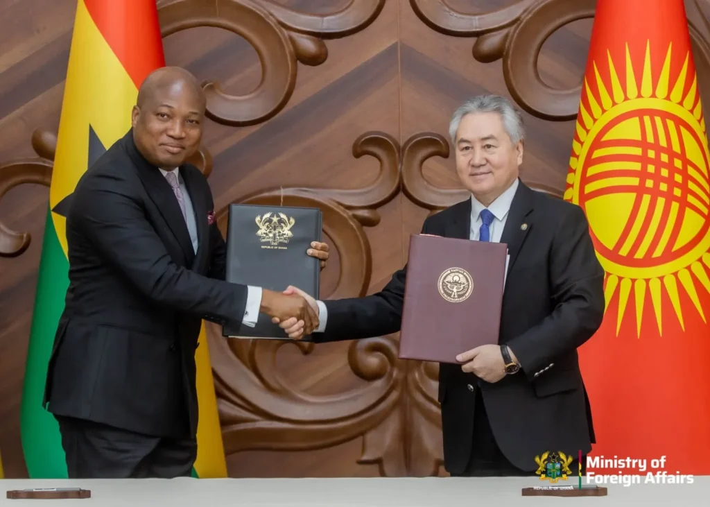 Ghana Deepens Diplomatic Ties with Historic Visit to Kyrgyzstan