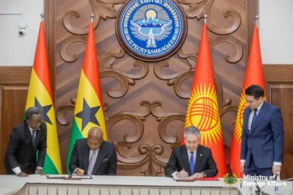 Ghana Deepens Diplomatic Ties with Historic Visit to Kyrgyzstan