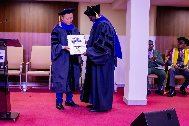 Archbishop Charles Agyinasare Earns PhD in Business from Transcontinental University