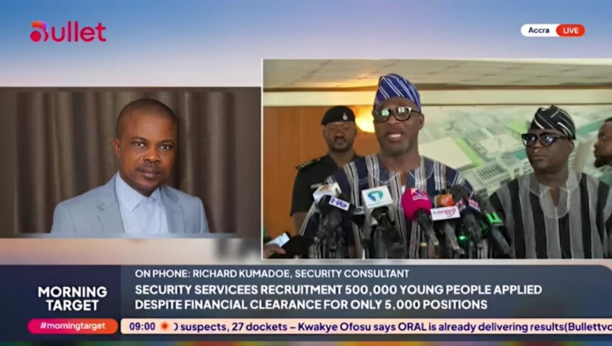 Interior Minister Does Not Decide Security Recruitment – Richard Kumadoe