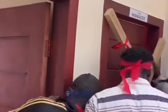 NHIA Office in Ejisu Locked Up by Alleged NDC Supporters