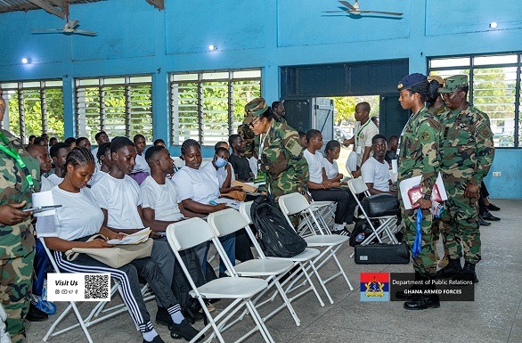 Ghana Armed Forces Selects First Batch of 2,000 Recruits for Training
