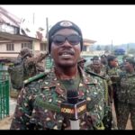 Ghana Immigration Service Holds Fitness Walk Ahead of Kwahu Easter