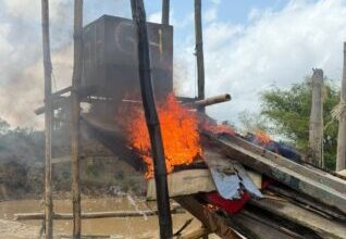 NAIMOS and Blue Water Guards Intensify Patrols on Ankobra River to Clamp Down on Illegal Mining