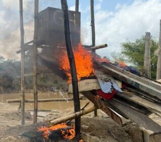 NAIMOS and Blue Water Guards Intensify Patrols on Ankobra River to Clamp Down on Illegal Mining
