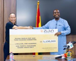Zijin Golden Ridge Limited with GH¢1.13 million