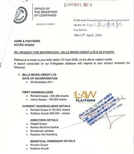 Registrar report