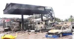 Burnt Goil Filling station
