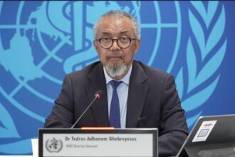 WHO Director-General Tedros Adhanom Ghebreyesus