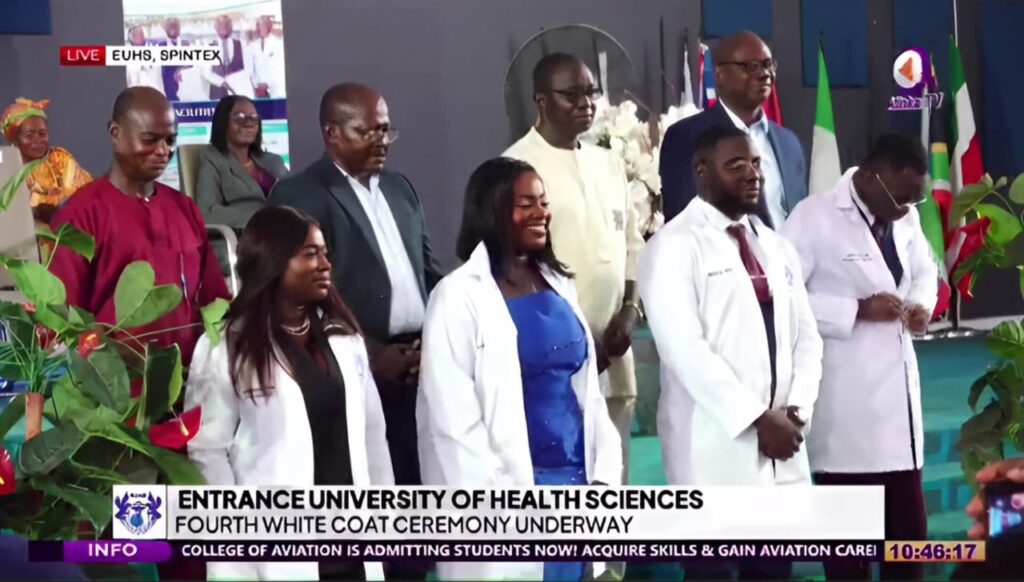 EUHS Holds 4th White Coat Ceremony for Doctor of Pharmacy Students