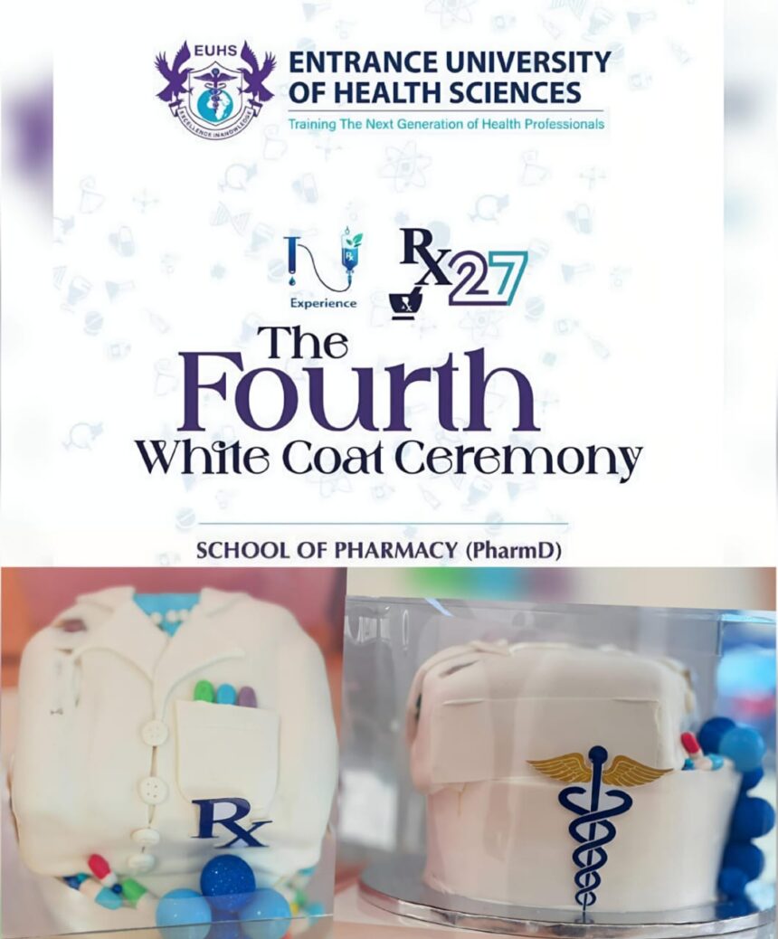 EUHS Holds 4th White Coat Ceremony for Doctor of Pharmacy Students