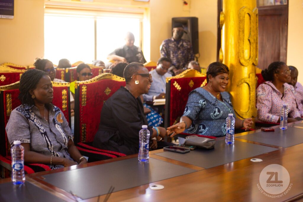 Zoomlion’s New Managing Director Pays Courtesy Call on Nungua Mantse, Seeks Traditional Blessings