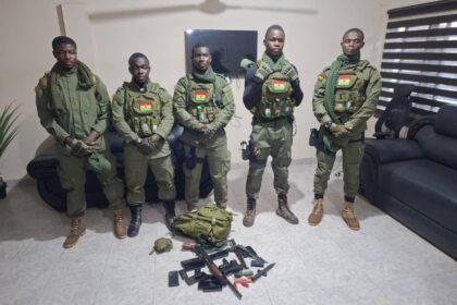 Nkwaie Police Arrest Five Suspected Armed Robbers Allegedly Disguised as Military Personnel