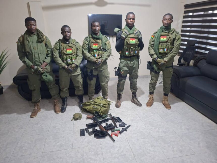 Nkwaie Police Arrest Five Suspected Armed Robbers Allegedly Disguised as Military Personnel