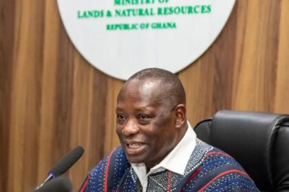 Minister for Lands and Natural Resources, Emmanuel Armah-Kofi Buah,