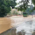 Flooding Disrupts Academic Activities at KNUST, Leaves Students Stranded